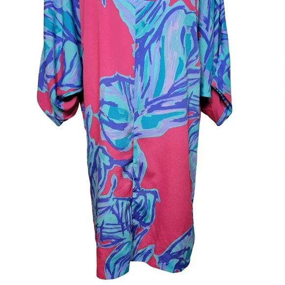 Lilly Pulitzer Embellished Swim Beach Cover-Up Size Small Coastal Resort Wear